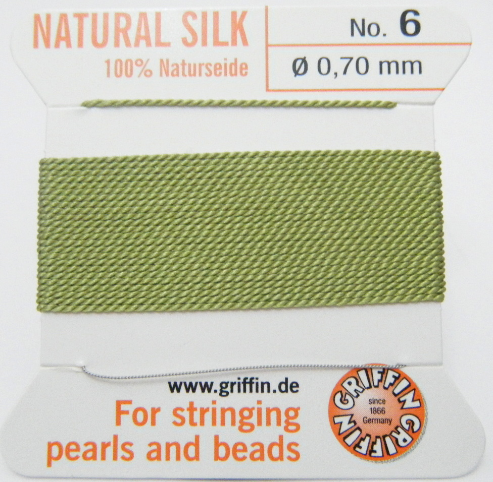 Green (light) 6 Griffin silk